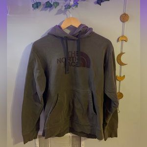 Green North Face Hoodie!